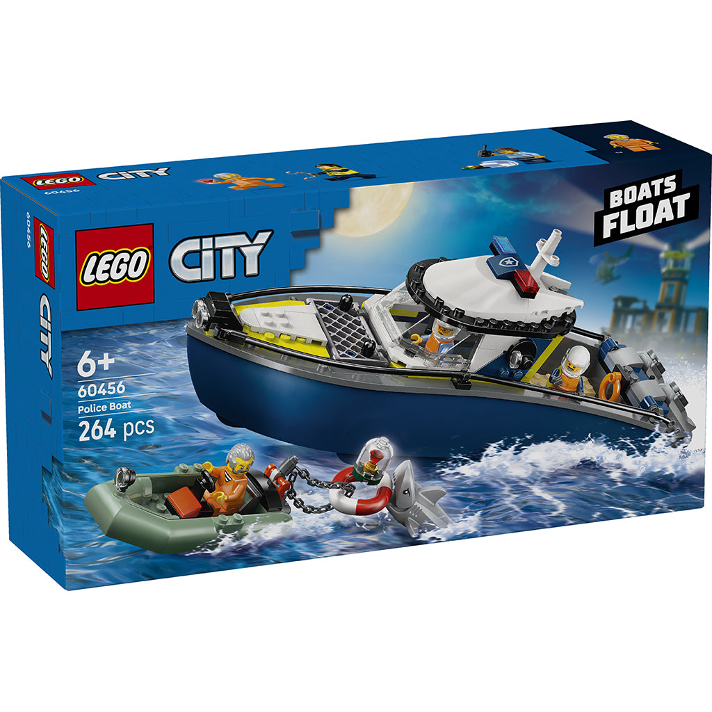 LEGO® City Police, Police Boat in Pursuit of Criminals