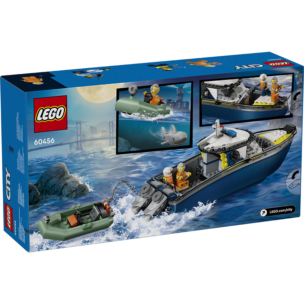 LEGO® City Police, Police Boat in Pursuit of Criminals