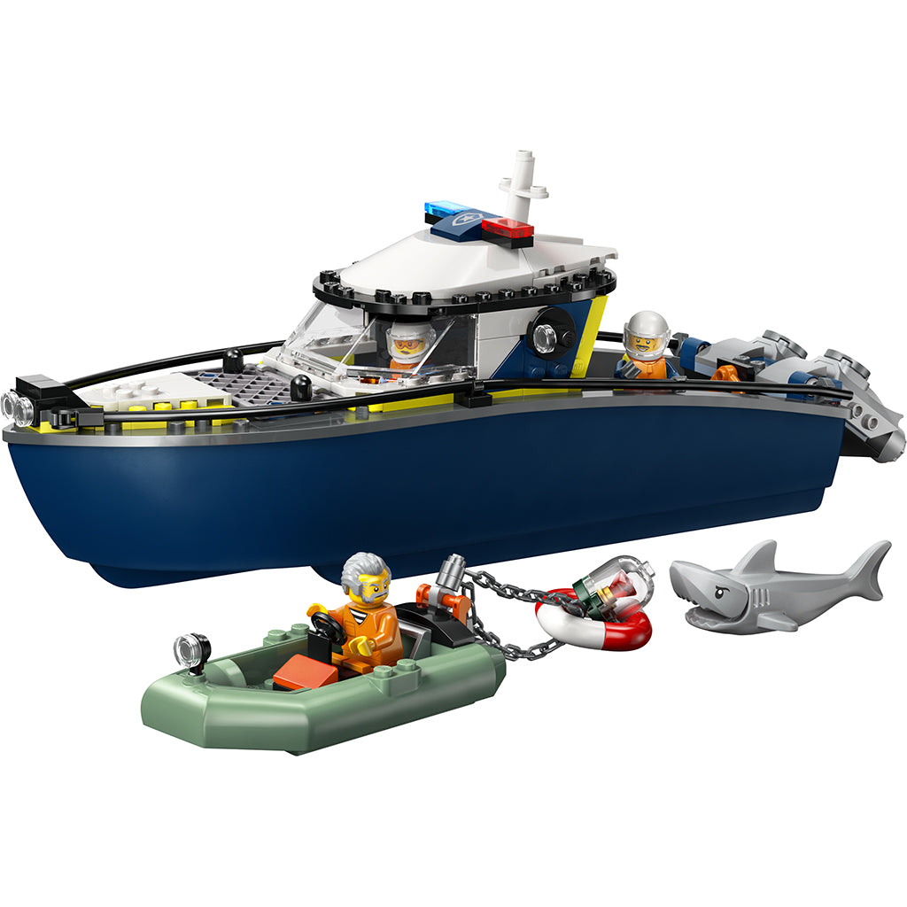 LEGO® City Police, Police Boat in Pursuit of Criminals