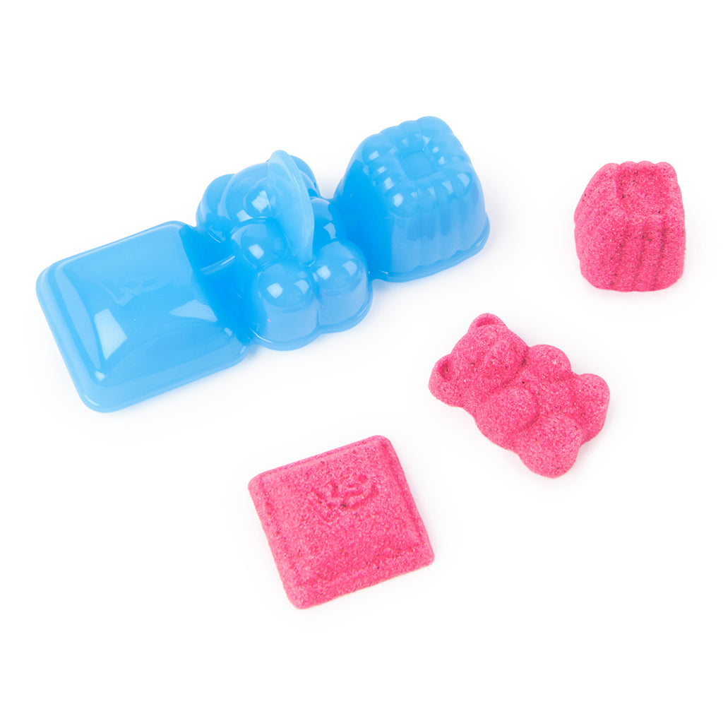 Kinetic Sand, Candy Bag, 85g with 1 Mold - 4 Assorted Colors