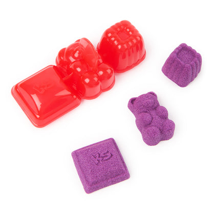 Kinetic Sand, Candy Bag, 85g with 1 Mold - 4 Assorted Colors