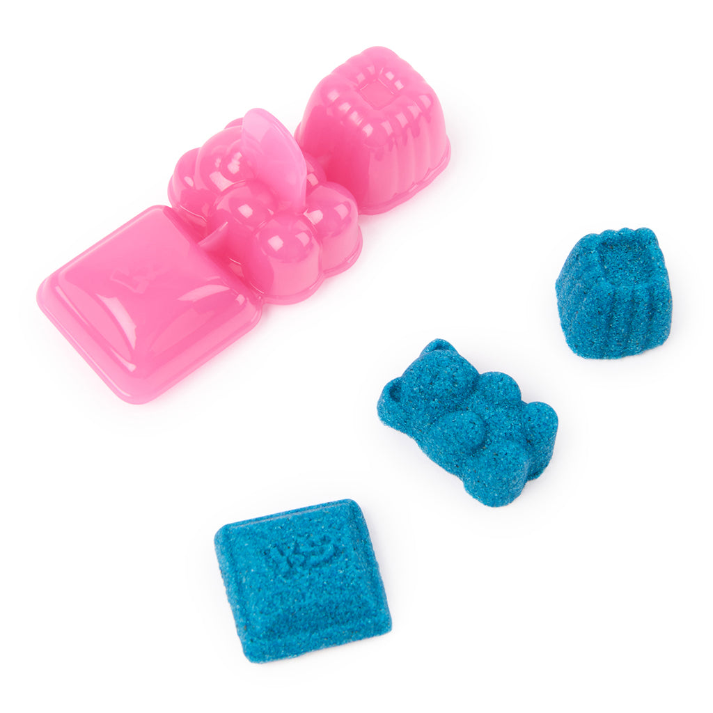Kinetic Sand, Candy Bag, 85g with 1 Mold - 4 Assorted Colors