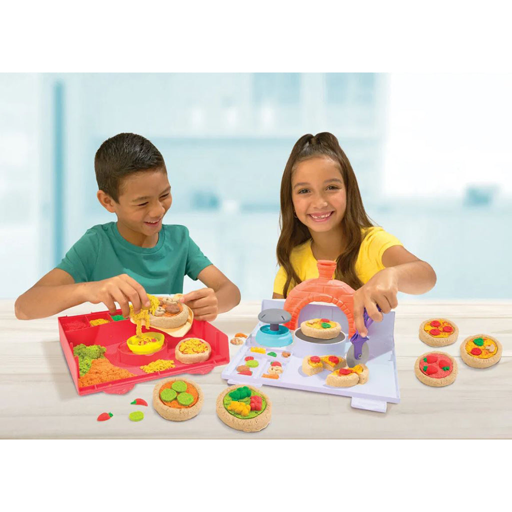 Kinetic Sand Squish Pizza