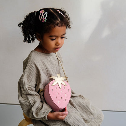 Mimi &amp; Lula Shoulder Bag, Mini Strawberry Spring on the Farm