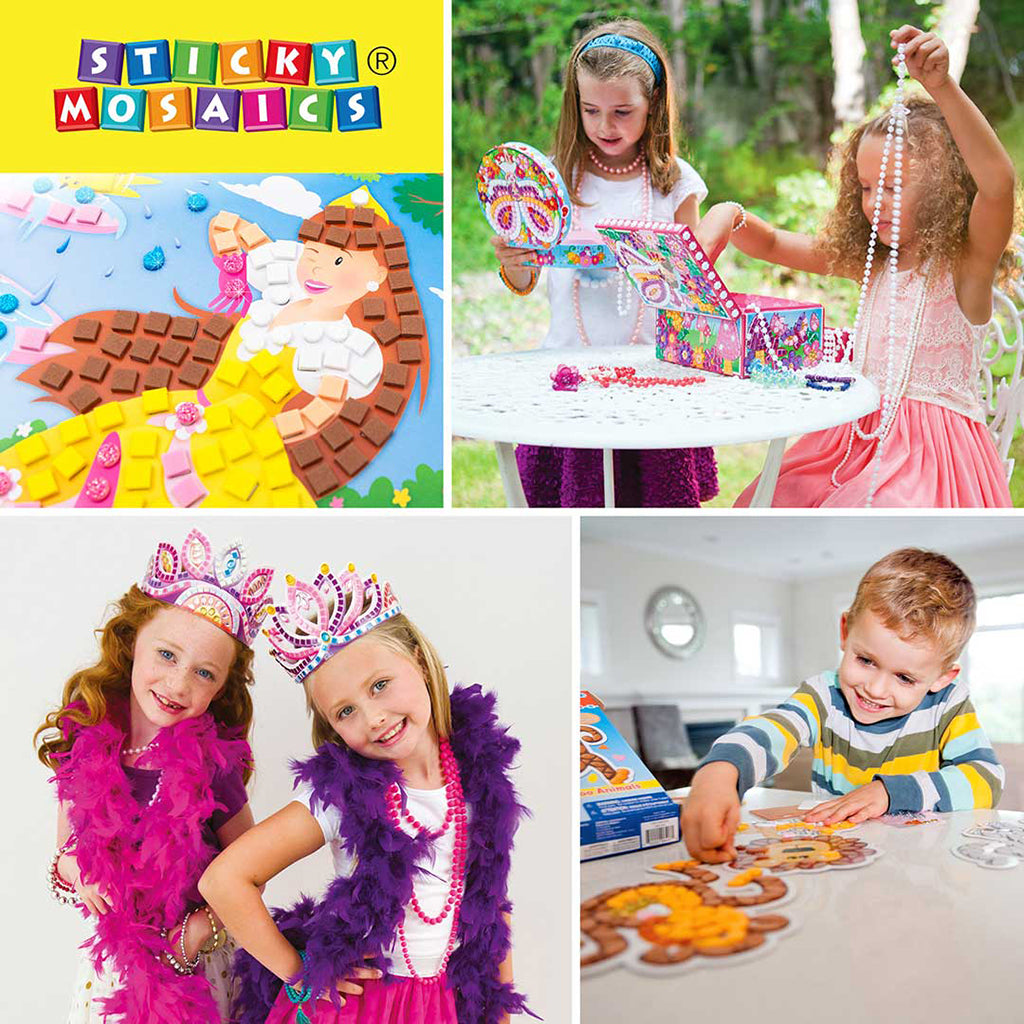 Sticky Mosaics Jewelry Box, Unicorn