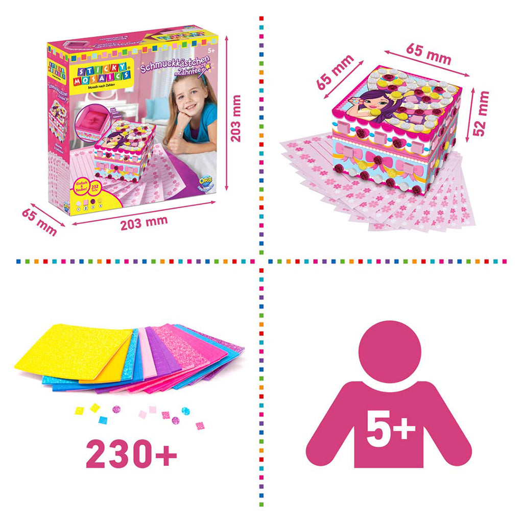 Sticky Mosaics Jewelry Box