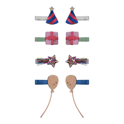 Mimi &amp; Lula - 8 hårclips - Mini Birthday Party Dancing Queen