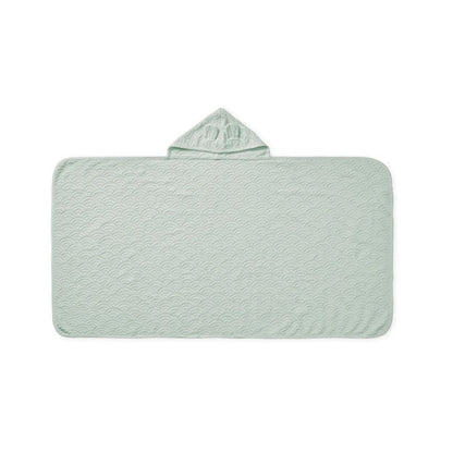 Cam Cam Junior Hooded Towel with Ears, Dusty Green