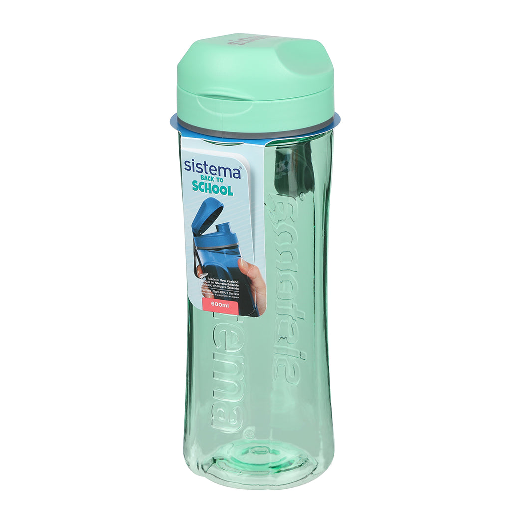 Sistema Water Bottle, Tritan Swift, 600 ml – Apple Mint Green