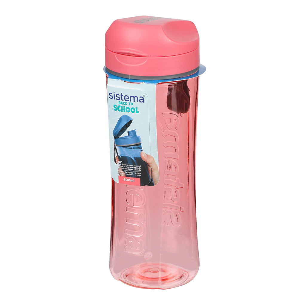 Sistema Tritan Swift Water Bottle, 600 ml – Pink Punch