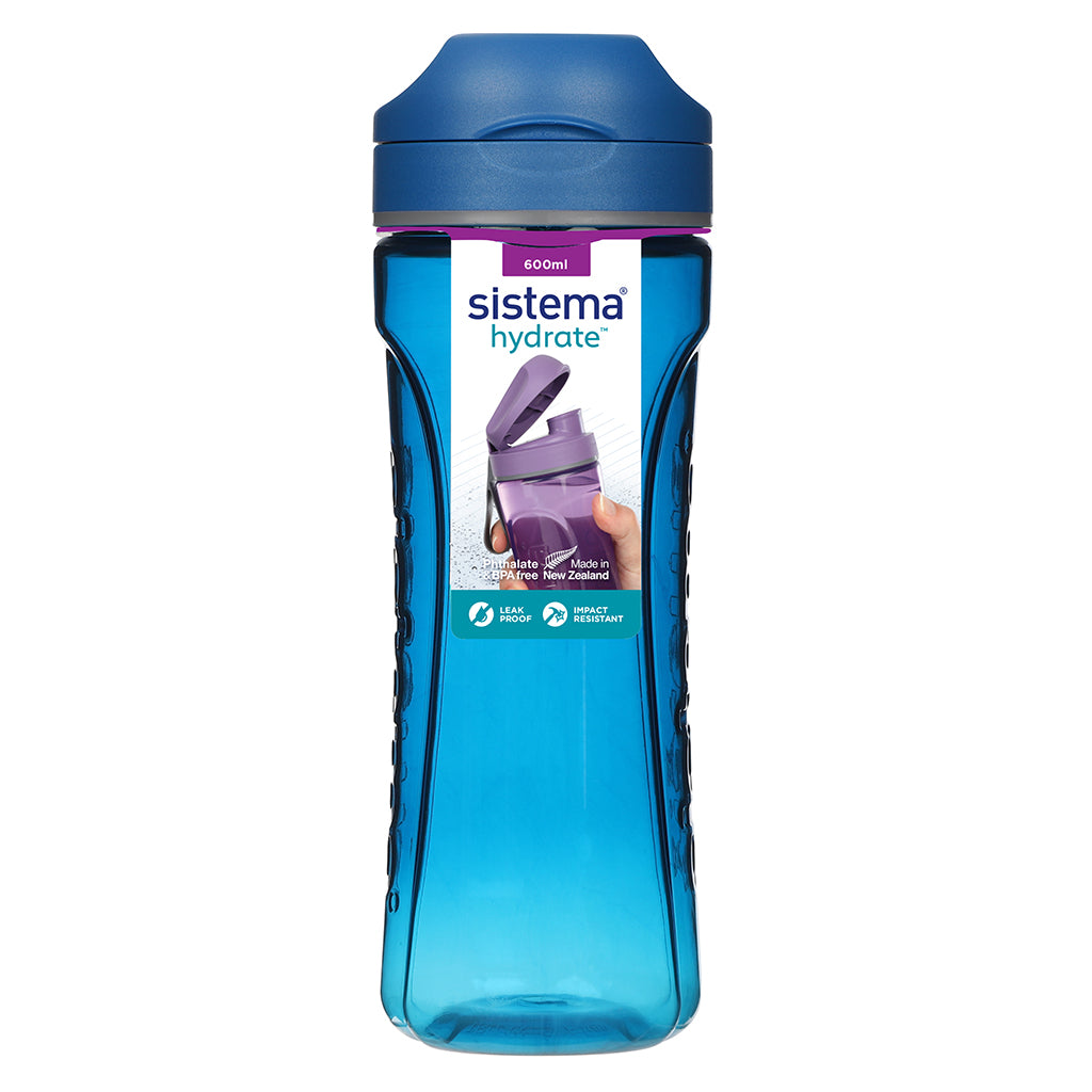 Sistema Tritan Swift Drinking Bottle, 600 ml – Ocean Blue