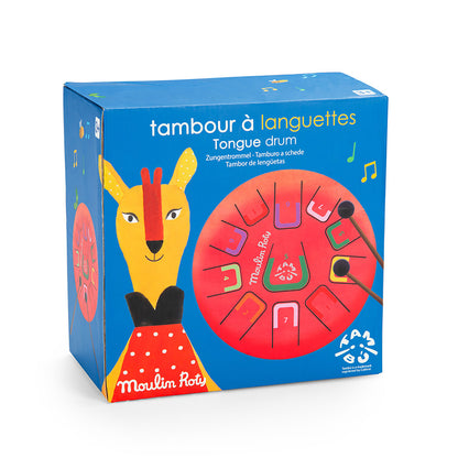 Moulin Roty Tongue Drum, Les Popipop