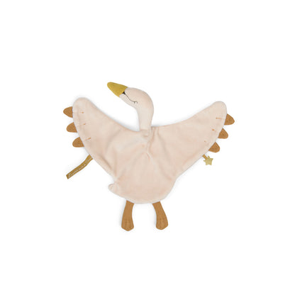 Moulin Roty Comfort Blanket with Swan, La Petite Ecole de Danse