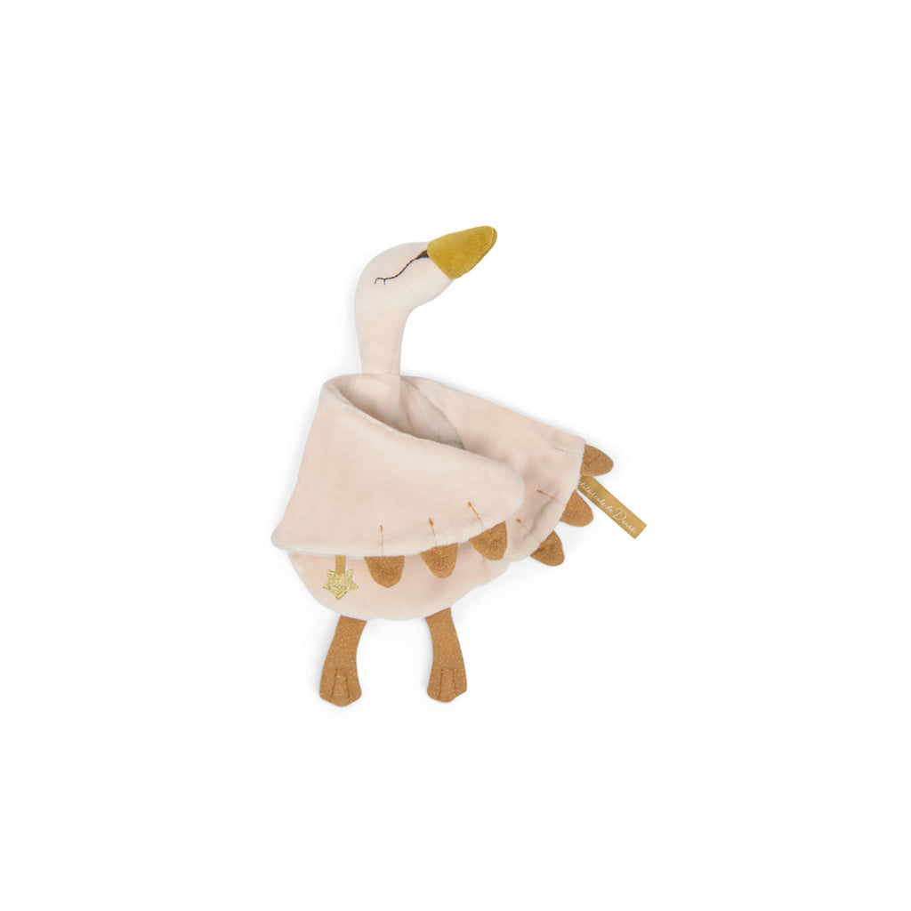 Moulin Roty Comfort Blanket with Swan, La Petite Ecole de Danse