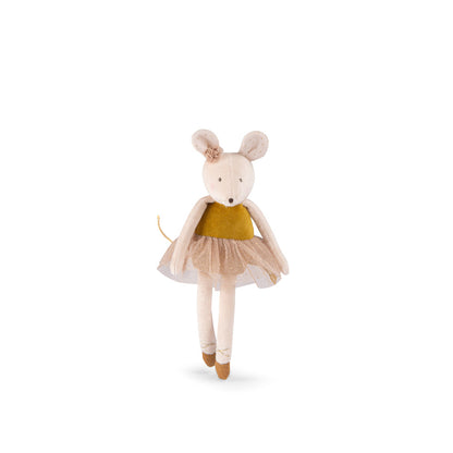Moulin Roty Plush Toy, Golden Mouse - La Petite Ecole de Danse