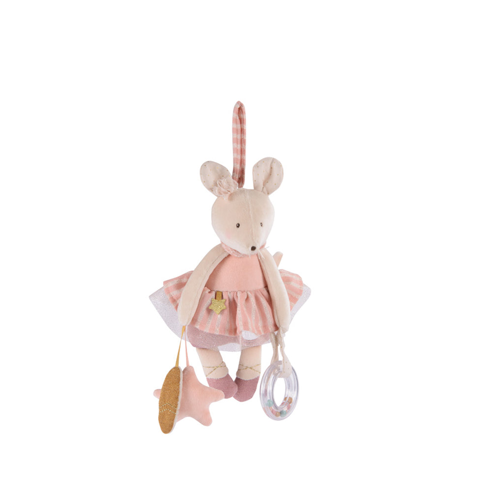 Moulin Roty – Activity Mouse with Hanging Attachment – La Petite Ecole de Danse