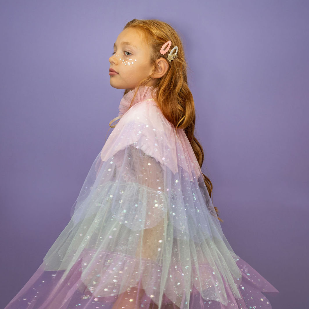 Mimi &amp; Lula 5 Hair Clips, Mini Scalloped Edge My Little Unicorn