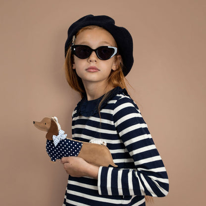 Mimi &amp; Lula Bag with Strap, Sausage Dog Mon Cheri