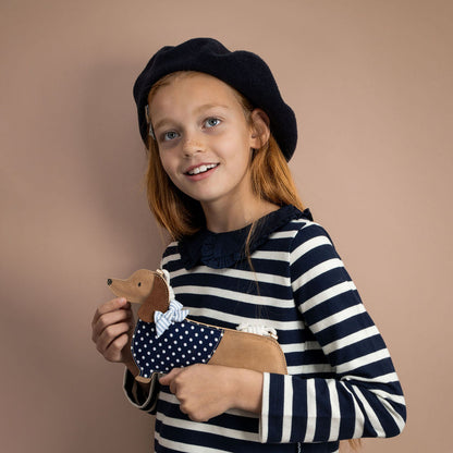 Mimi &amp; Lula Bag with Strap, Sausage Dog Mon Cheri