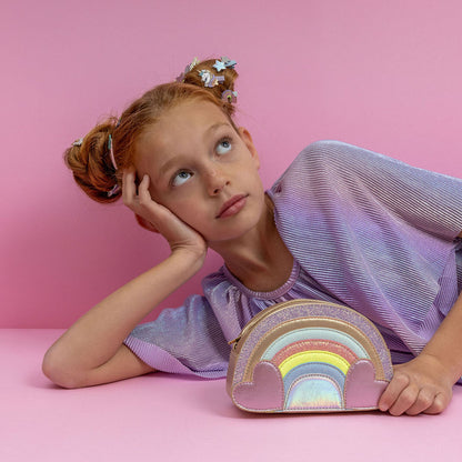 Mimi &amp; Lula Shoulder Bag, Rainbow My Little Unicorn