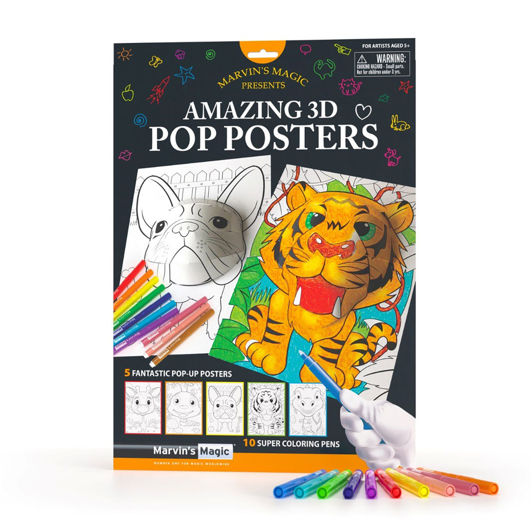 Marvins Magic, Poster - 3D Pop Posters