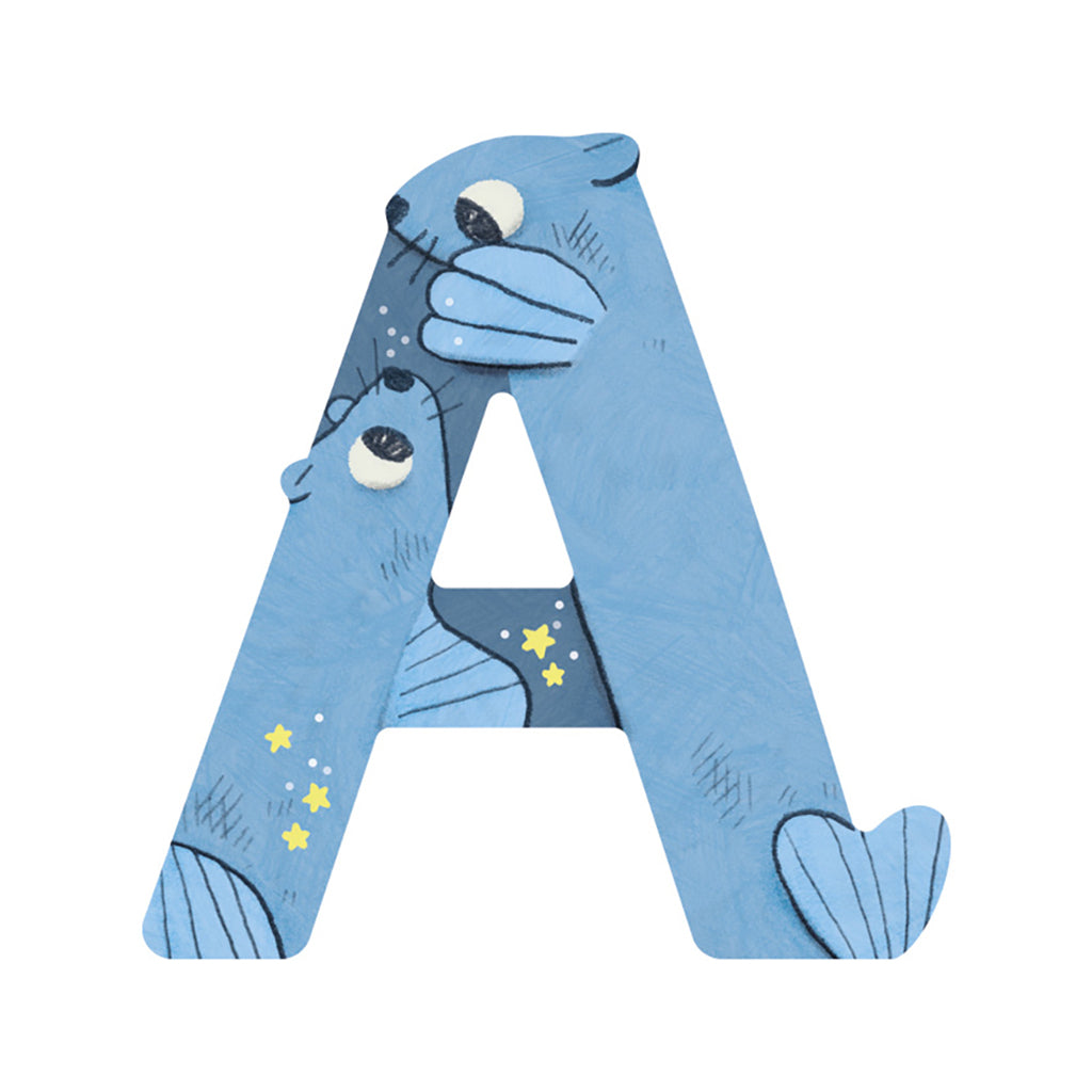 Moulin Roty Wooden Letters, Excluding Æ, Ø, and Å