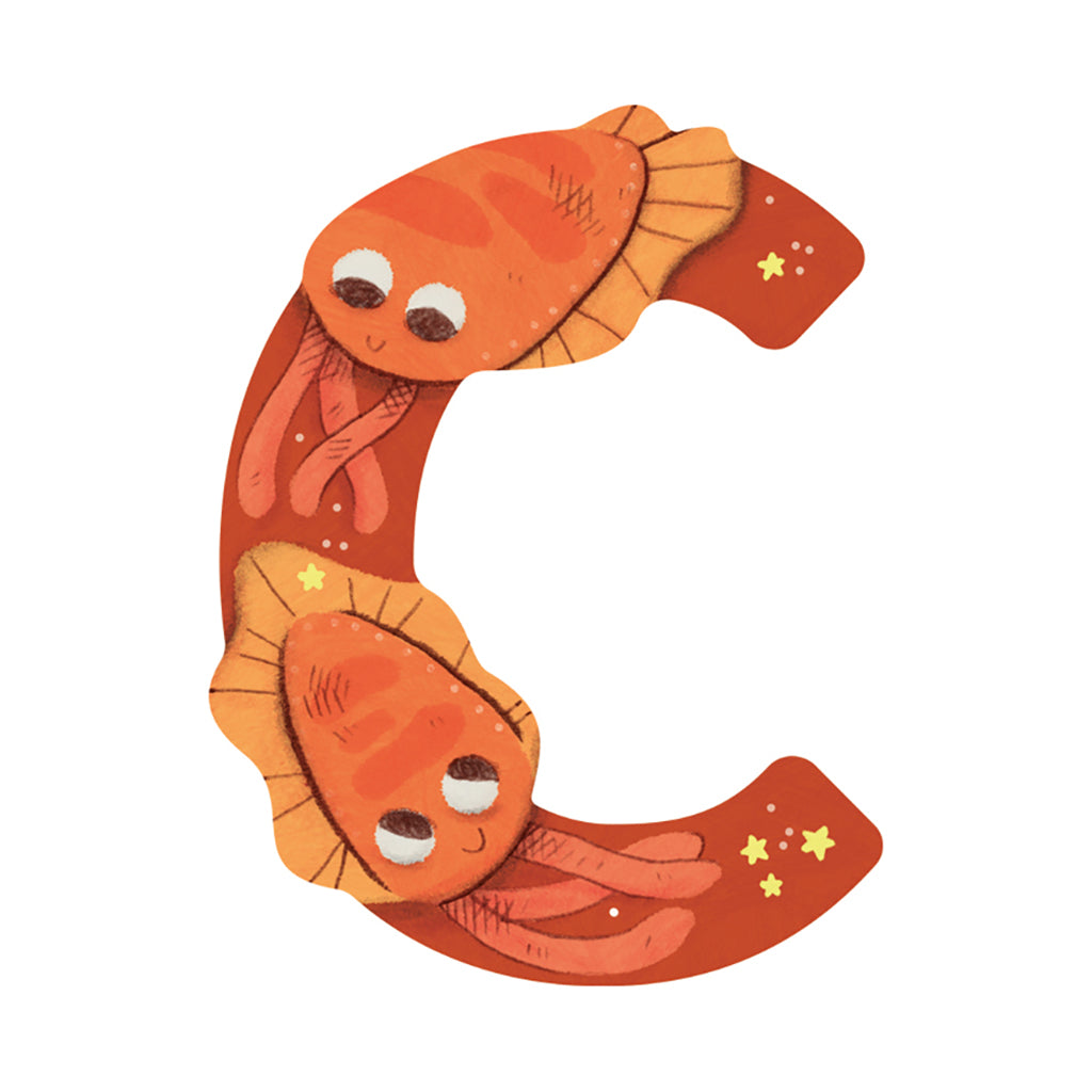 Moulin Roty Wooden Letters, Excluding Æ, Ø, and Å