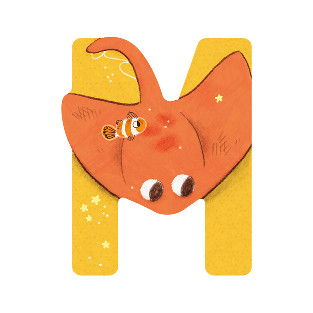 Moulin Roty Wooden Letters, Excluding Æ, Ø, and Å