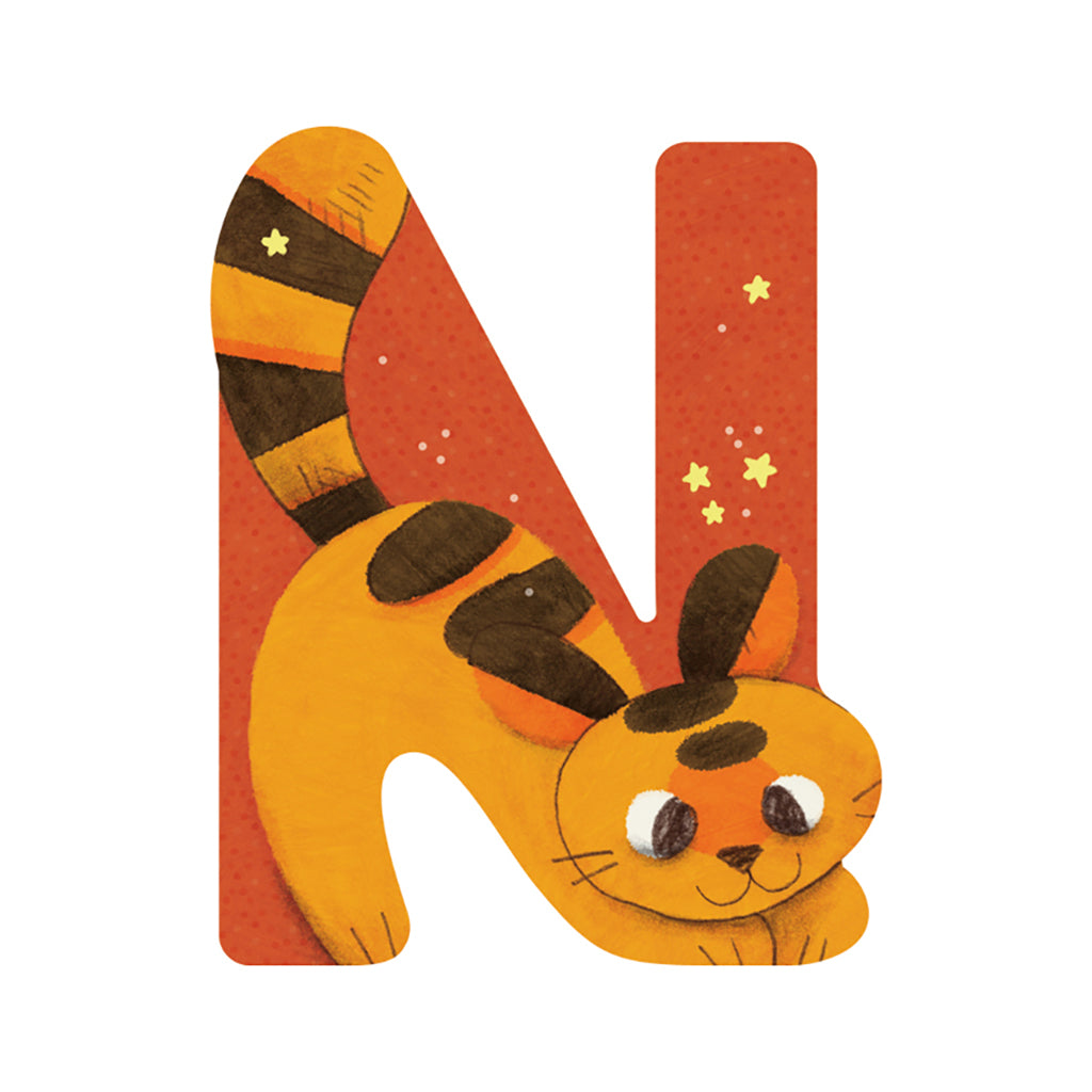 Moulin Roty Wooden Letters, Excluding Æ, Ø, and Å