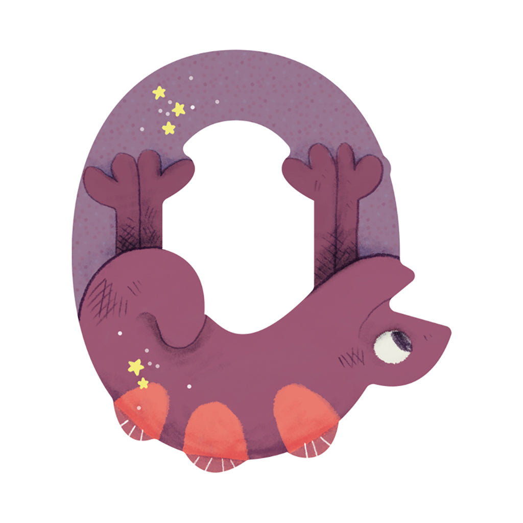 Moulin Roty Wooden Letters, Excluding Æ, Ø, and Å