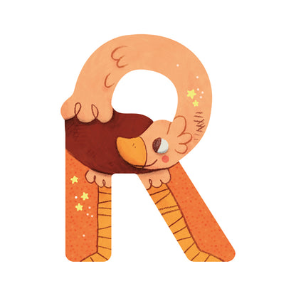 Moulin Roty Wooden Letters, Excluding Æ, Ø, and Å