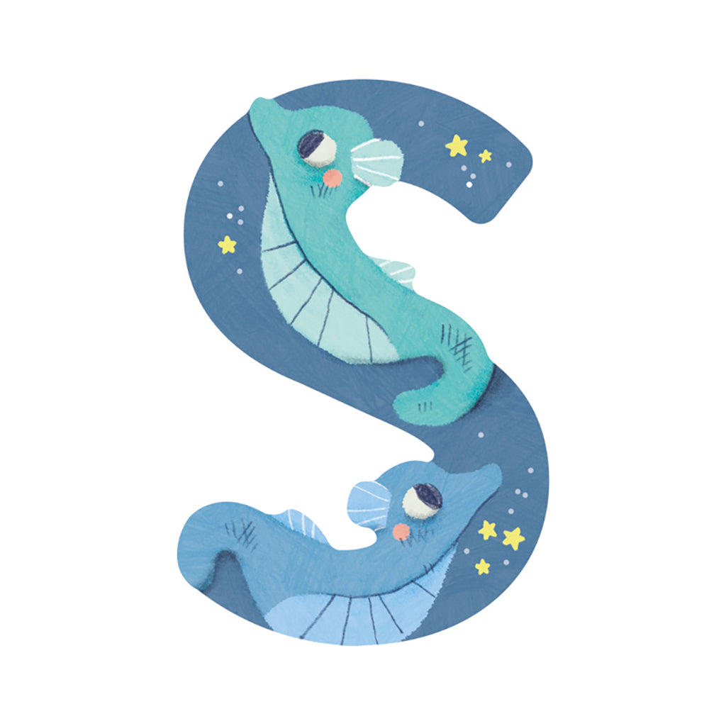 Moulin Roty Wooden Letters, Excluding Æ, Ø, and Å