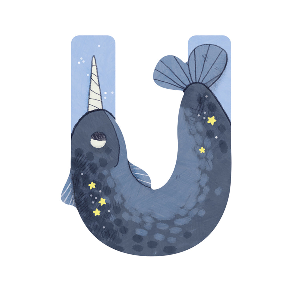 Moulin Roty Wooden Letters, Excluding Æ, Ø, and Å