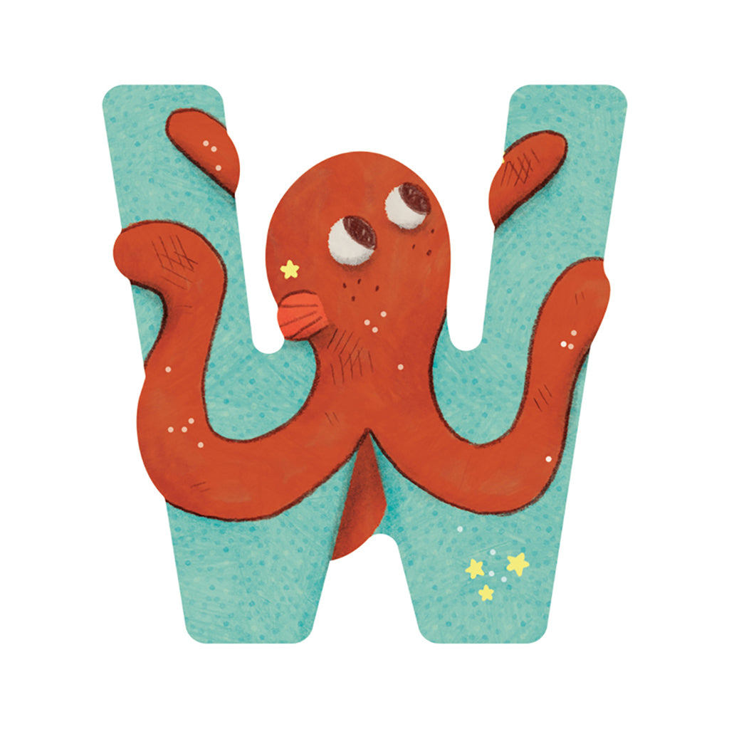 Moulin Roty Wooden Letters, Excluding Æ, Ø, and Å