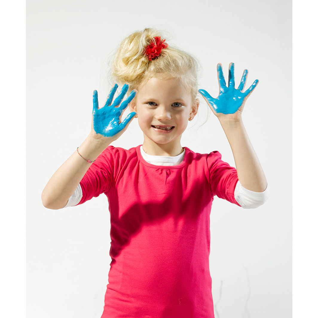 SES Creative, Finger Painting Set – 4 x 145 ml