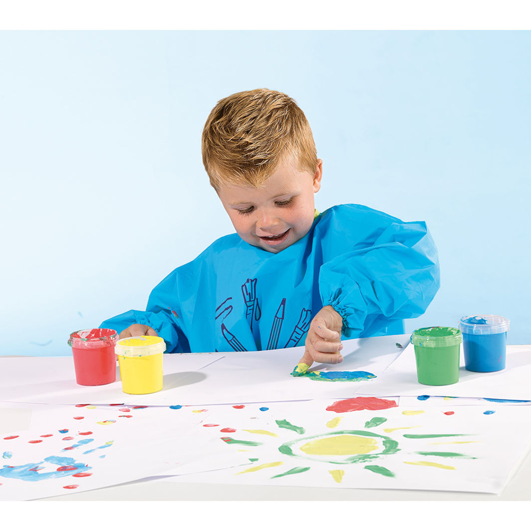 SES Creative, Finger Painting Set – 4 x 145 ml
