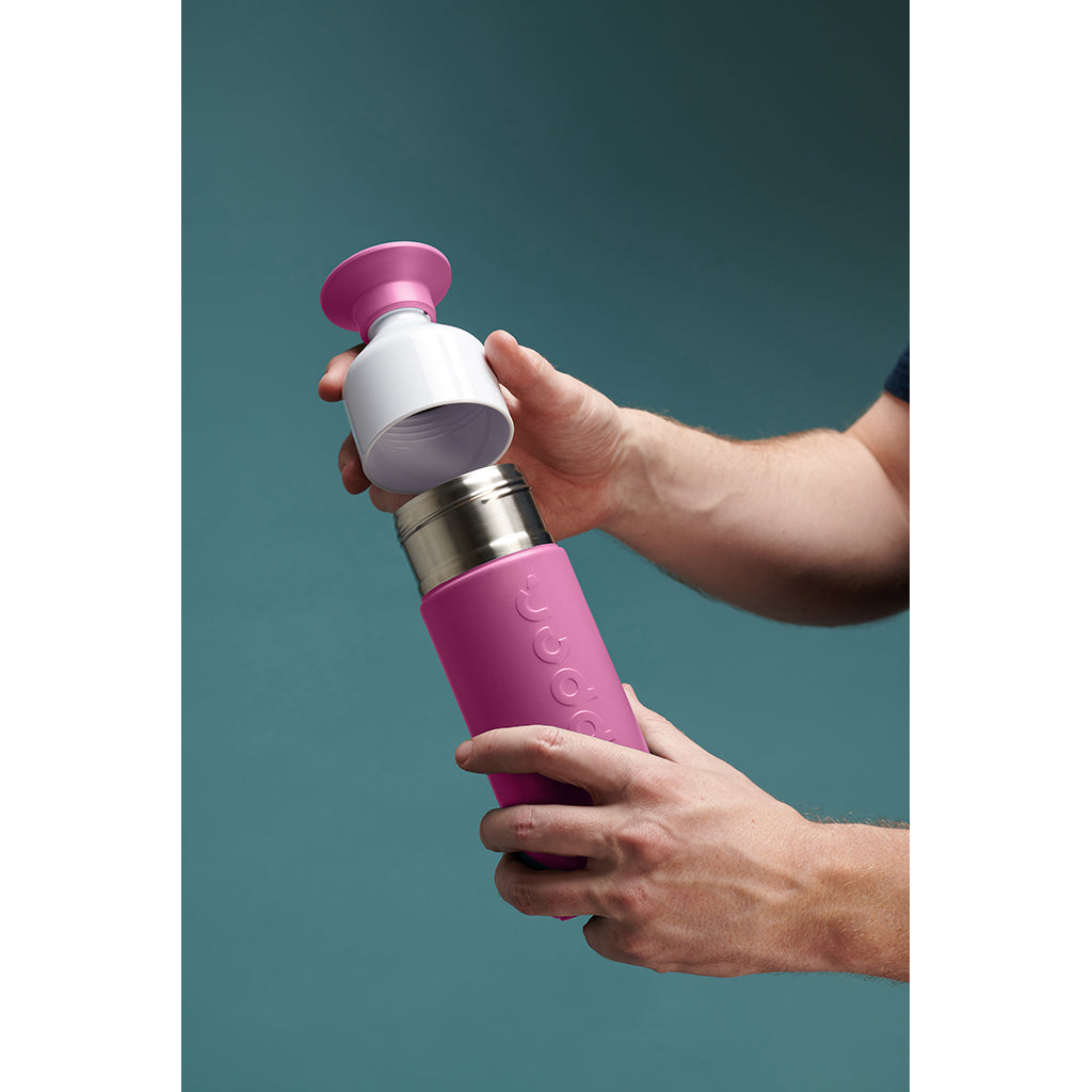 Dopper Insulated Thermos Bottle, 580 ml - Pelican Pink
