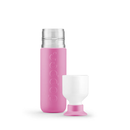 Dopper Insulated Thermos Bottle, 350 ml - Pelican Pink