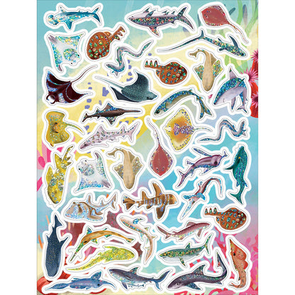 eeBoo Sticker Book, Sharks