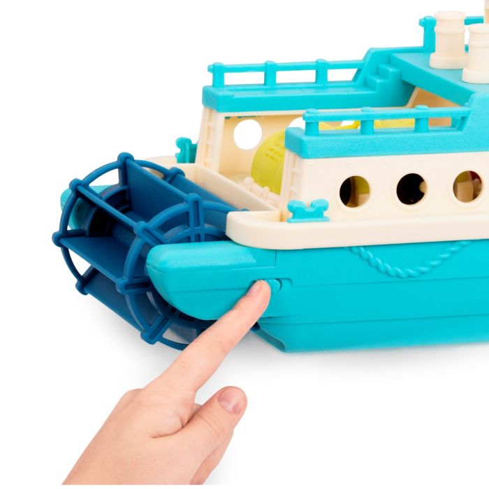 B Toys Bath Toy, Ferry with Cars