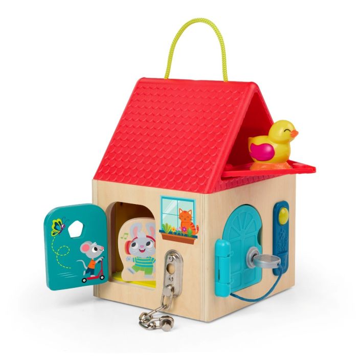 B Toys Lock House, Learn to Unlock