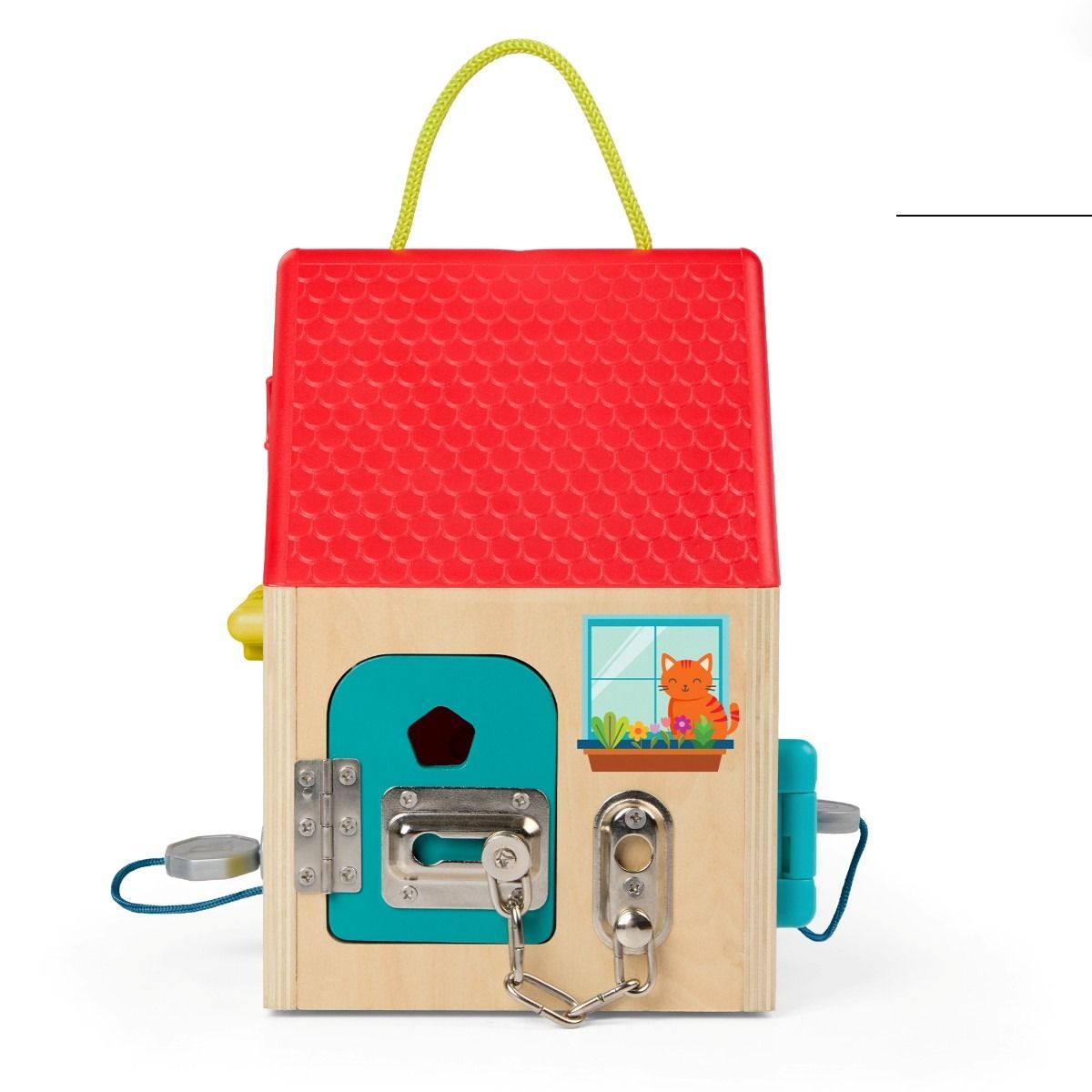 B Toys Lock House, Learn to Unlock