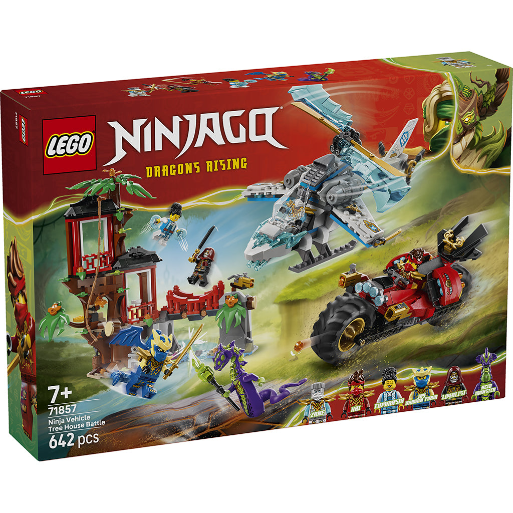 LEGO® NINJAGO® Ninjafartøjernes kamp for trætophuset