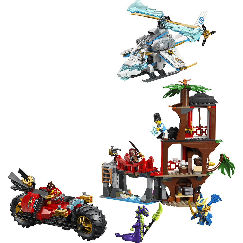 LEGO® NINJAGO® Ninja Vehicles Showdown at the Treehouse