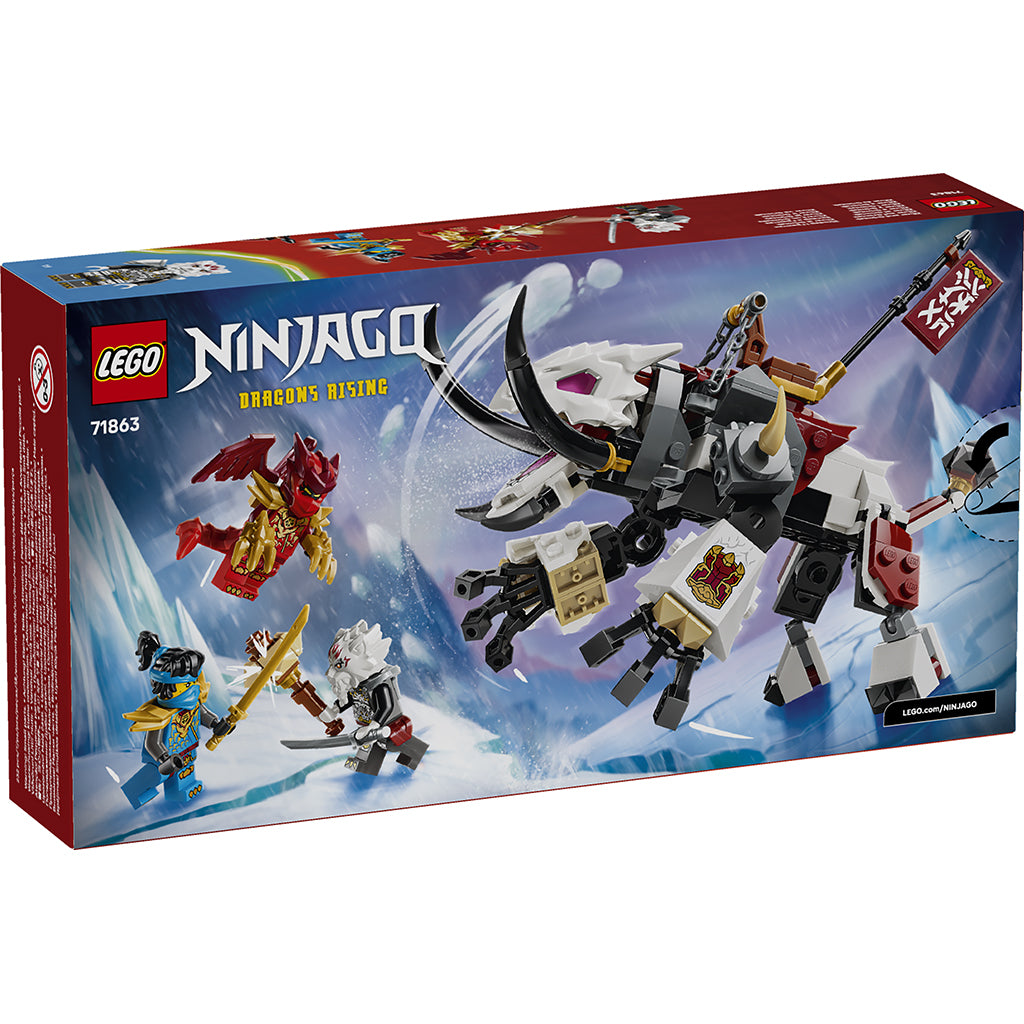 LEGO® NINJAGO® Zilvar and the Dragon Beast Grimtak 71863