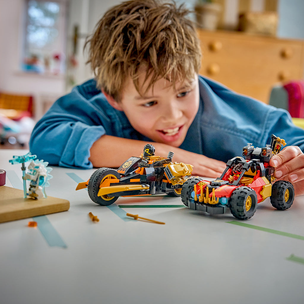 LEGO® NINJAGO® Kai and Cole’s Combo Vehicles Playset 71864