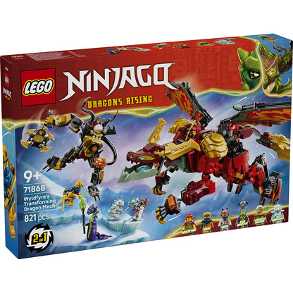 LEGO® NINJAGO® Wyldfyres transformerende drage-mech 