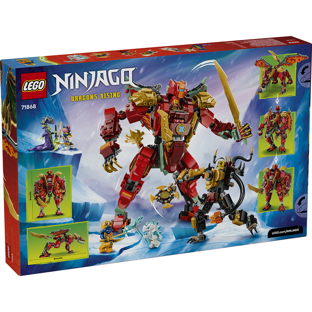 LEGO® NINJAGO® Wyldfyre's Transforming Dragon Mech – Price Guarantee!