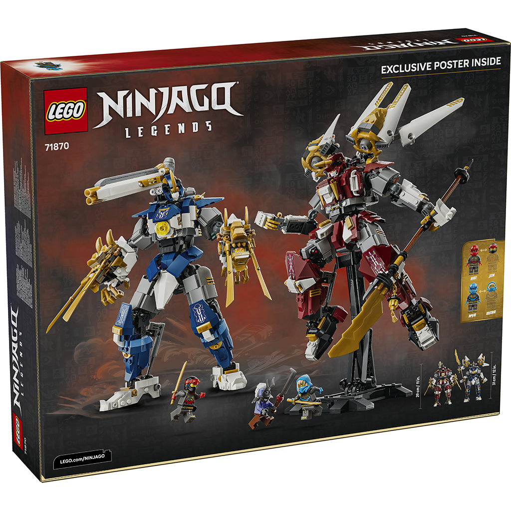 LEGO® NINJAGO® The Two Titan Mechs Action Figures 71870
