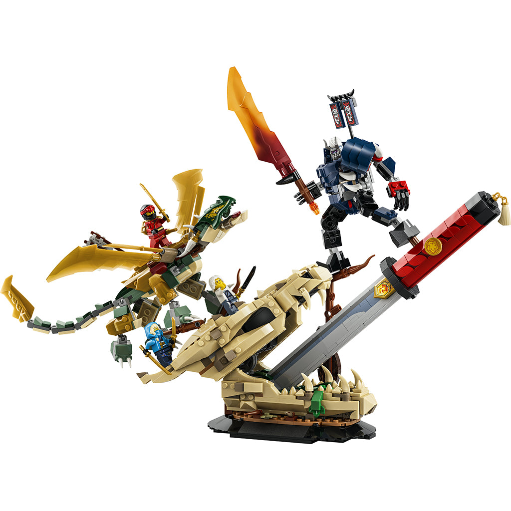 LEGO® NINJAGO® Battle at the Dragon Blade Display Set 71871